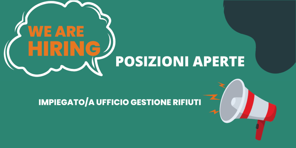 IMPIEGATO/A UFFICIO GESTIONE RIFIUTI