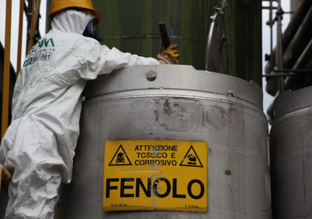 EDAM manipolazione sostanze pericolose