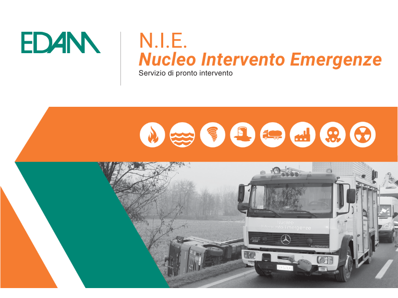 Copertina Brochure nucleo intervento emergenze EDAM